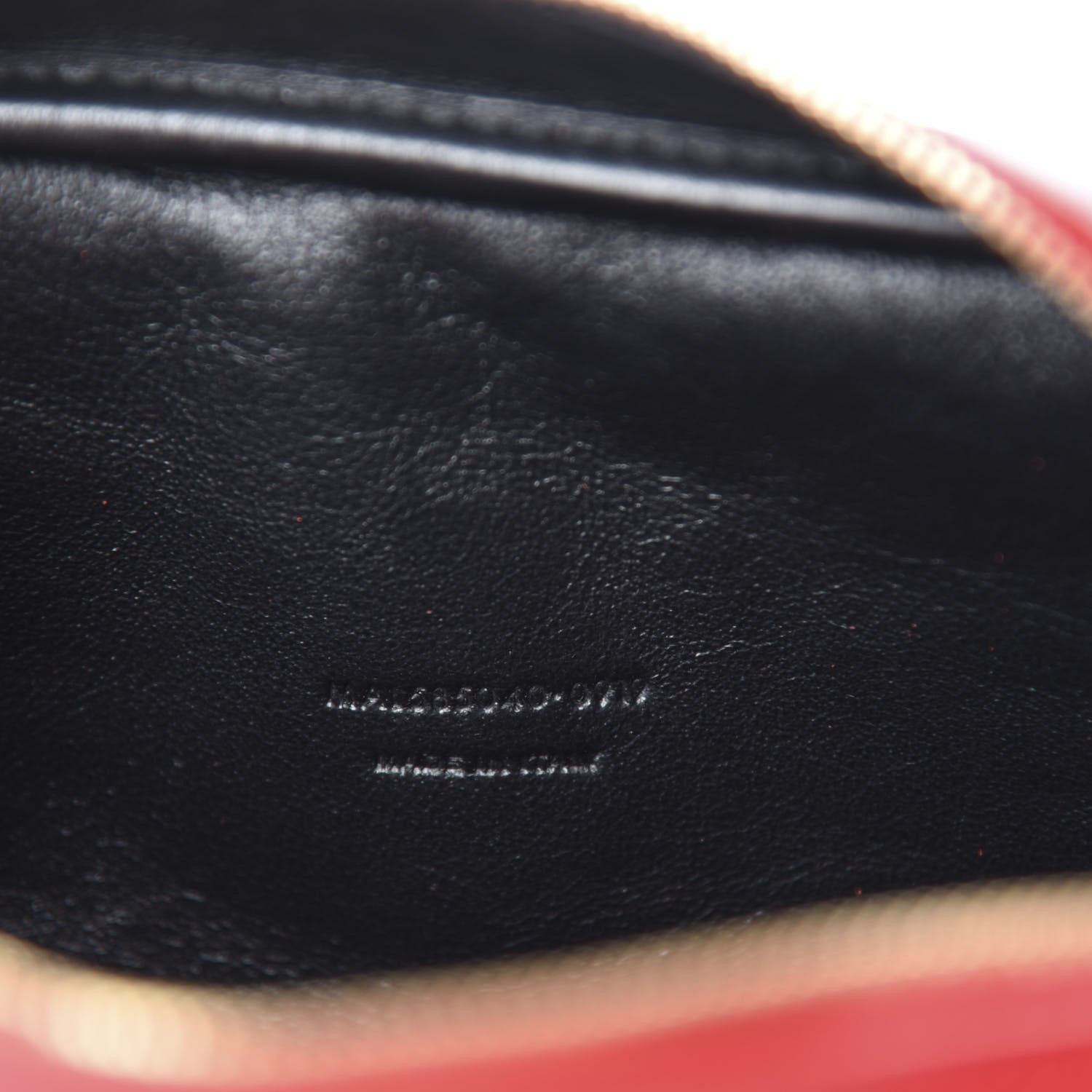 Saint Laurent Grain De Poudre Matelasse Monogram Mini Lou Camera Bag Eros Red 9 of 10