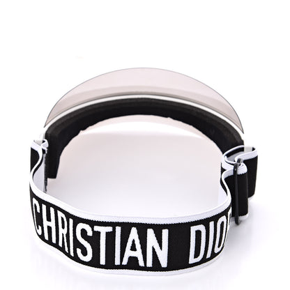 Christian Dior Mirrored DiorClub1 Sun Visor Silver 4 of 6
