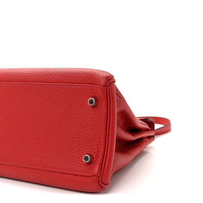 Hermes Togo Kelly Retourne 32 Rouge Casaque 9 of 9