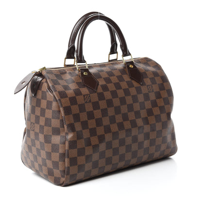 Louis Vuitton Damier Ebene Speedy 30 3 of 10