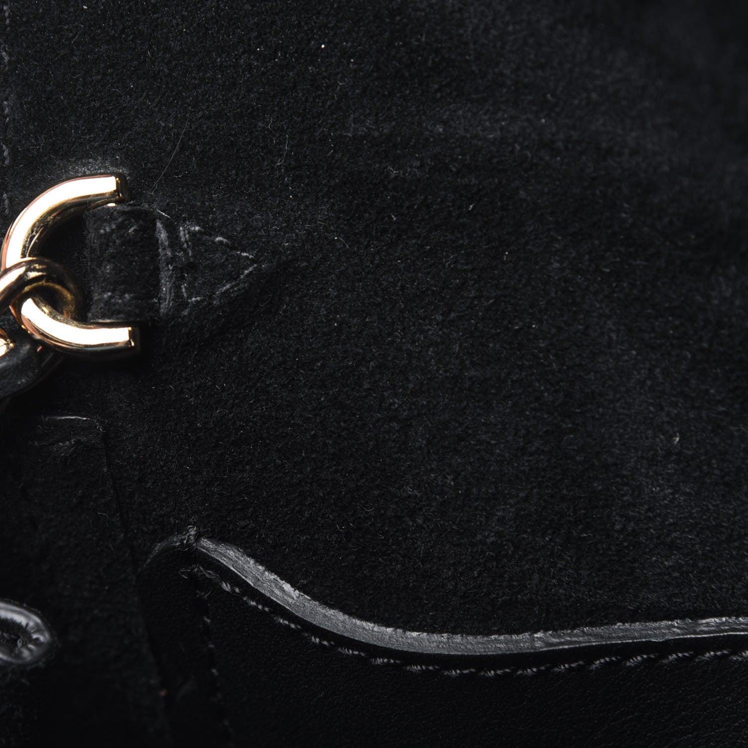 Mulberry Smooth Calfskin Mini Cecily Flower Lock Crossbody Bag Black 9 of 15