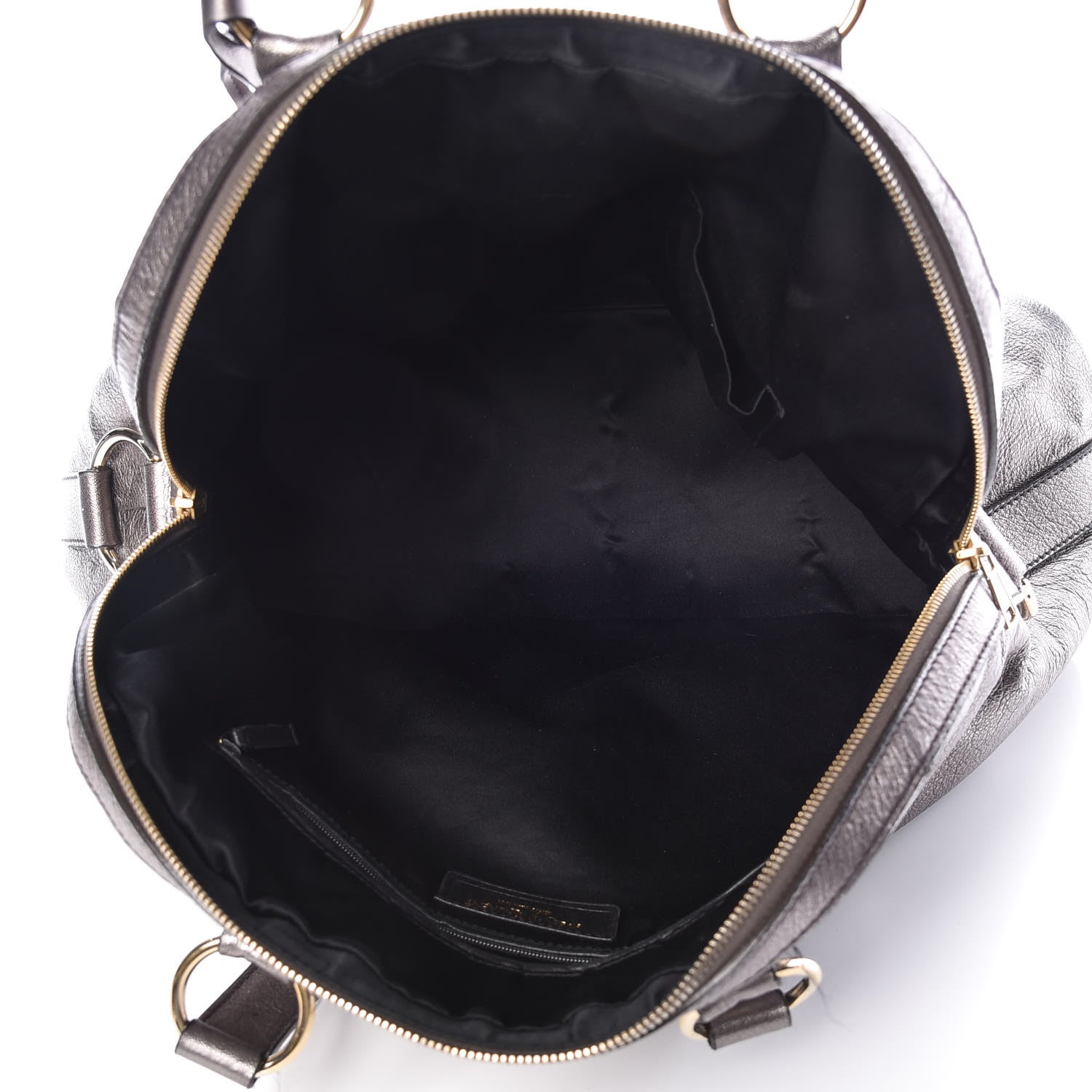 Saint Laurent Metallic Calfskin Large Muse Silver 5 of 15