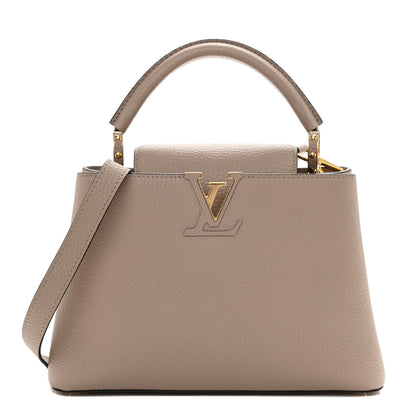 Louis Vuitton Taurillon Capucines BB Galet 1 of 7
