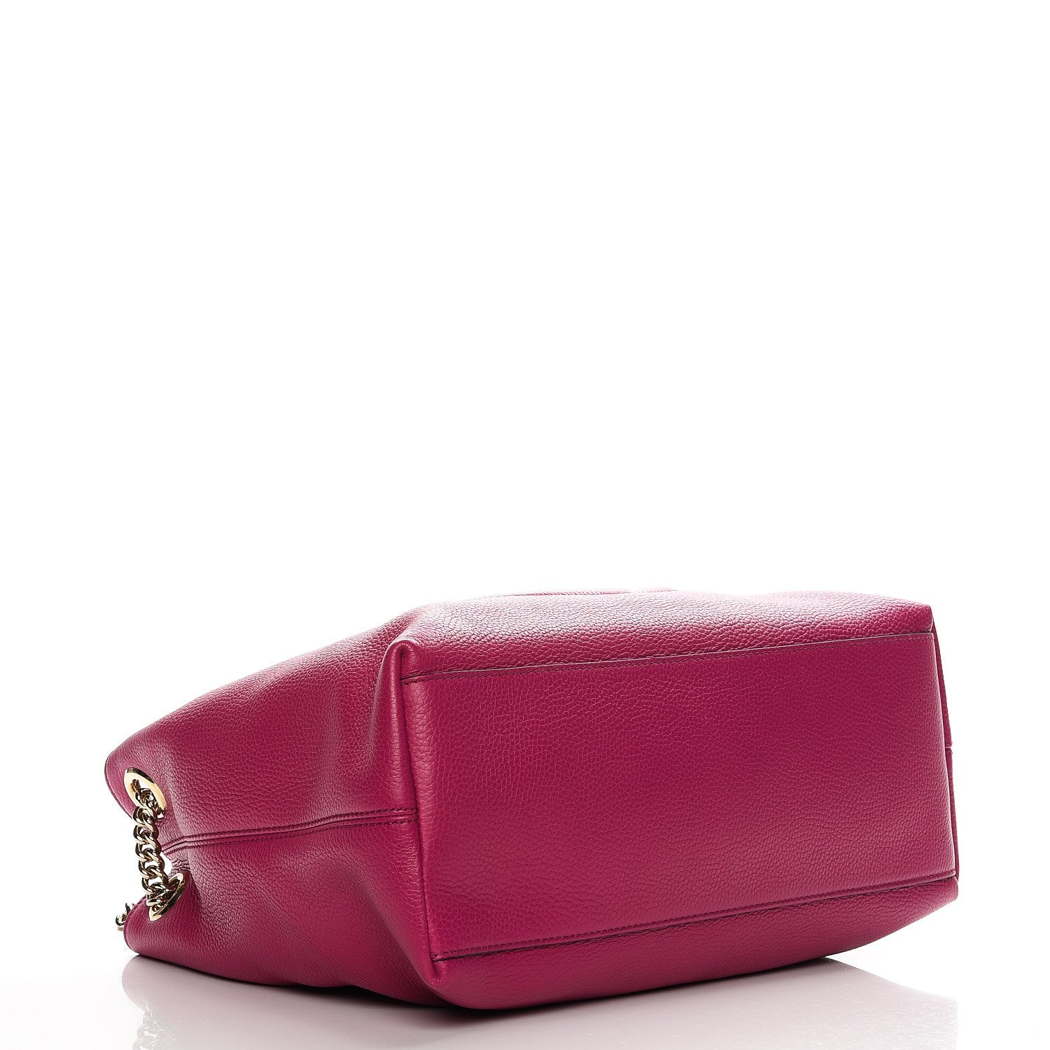 Gucci Cellarius Calfskin Medium Soho Chain Shoulder Bag Bright Bouganville 4 of 8