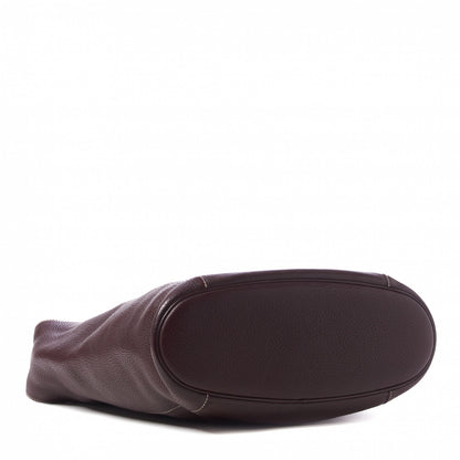 Hermes Taurillon Clemence Sac Good News GM Raisin 3 of 8