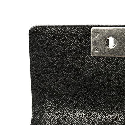 Chanel Caviar Quilted Small Boy Flap Black 11 of 17