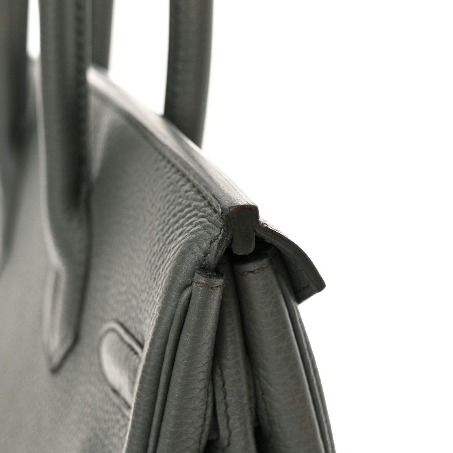 Hermes Togo Birkin 30 Vert Amande 15 of 19