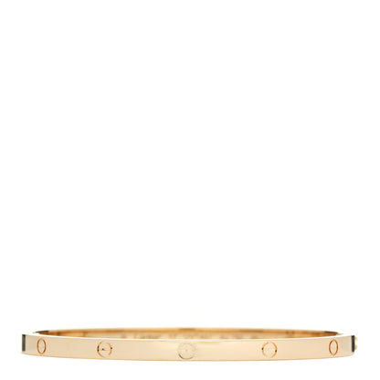 Cartier 18K Yellow Gold Small LOVE Bracelet 17 1 of 7