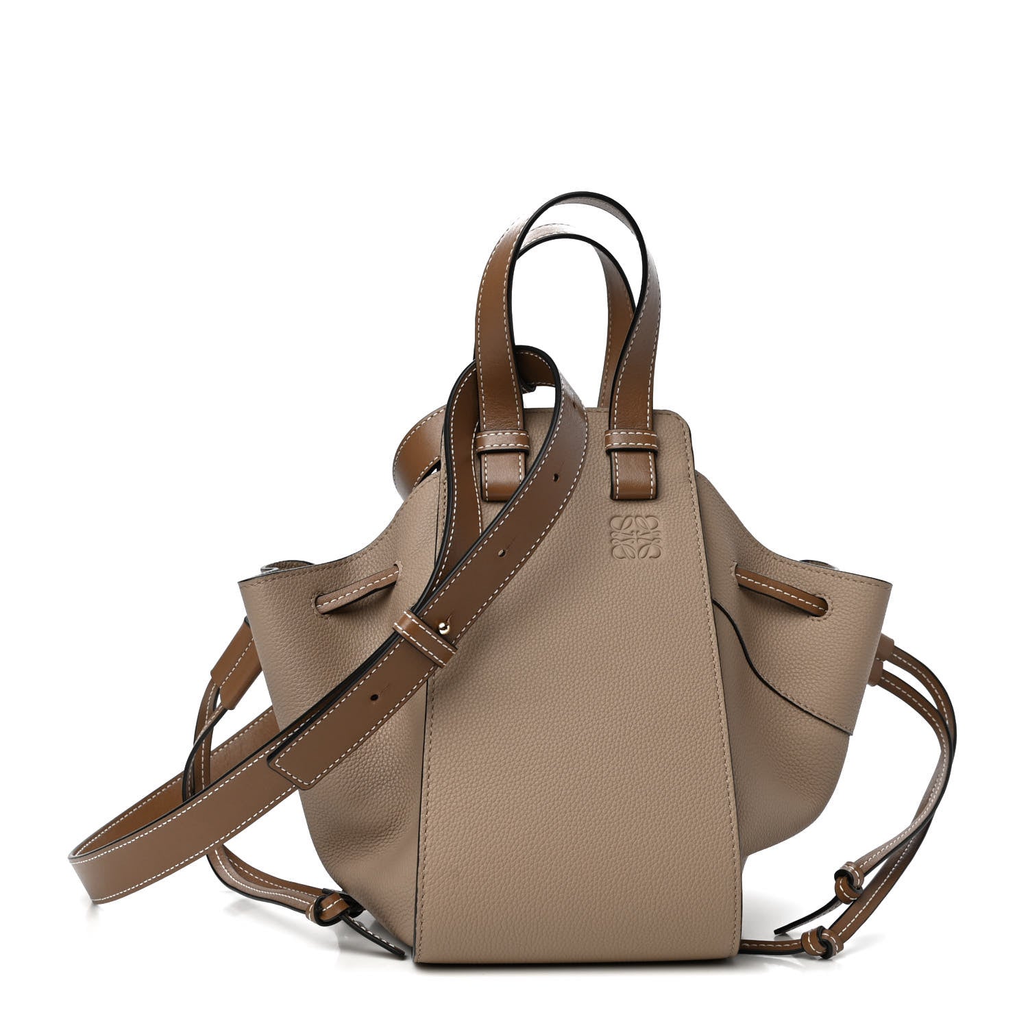 Loewe Calfskin Mini Hammock Shoulder Bag Sand Mink 1 of 9