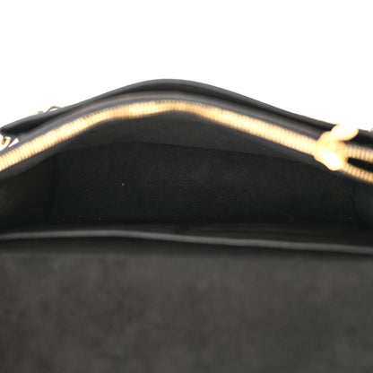 Louis Vuitton Damier Ebene Vavin Chain Wallet Black 5 of 14
