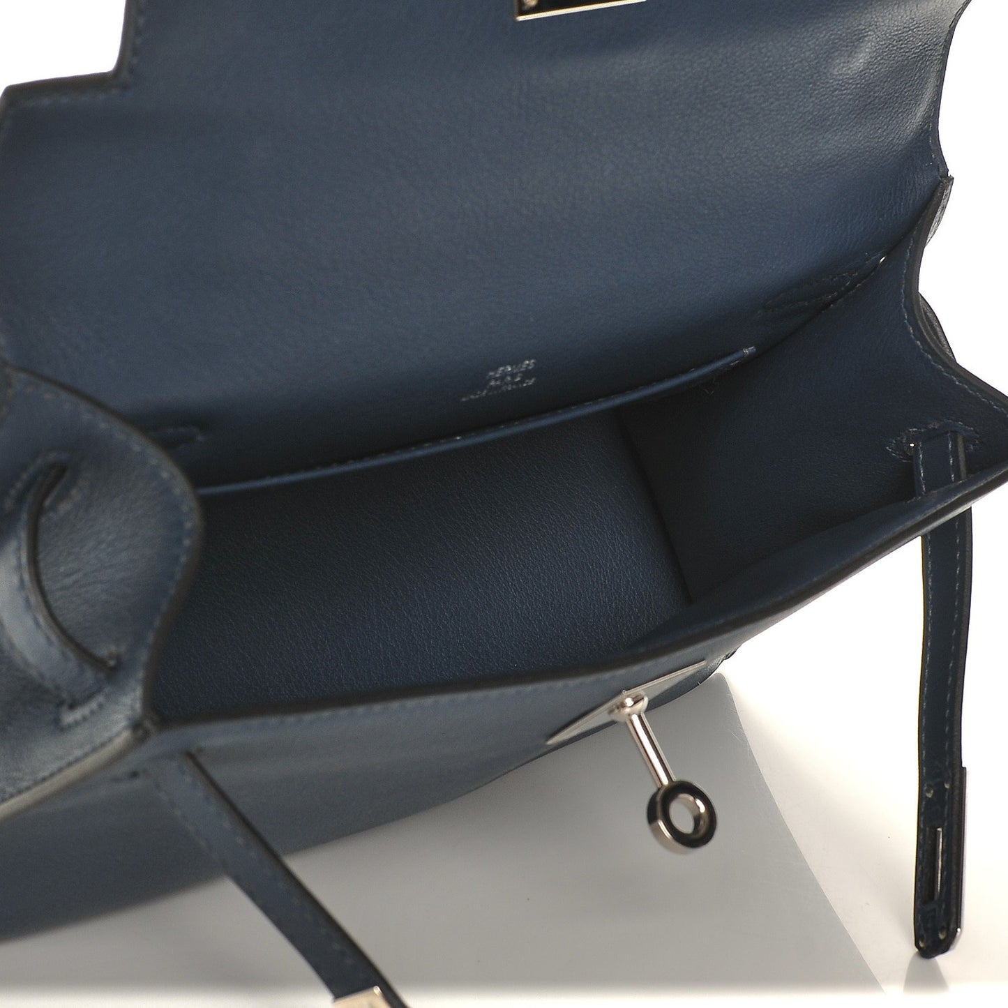 Swift Kelly Pochette Clutch Bleu de Prusse