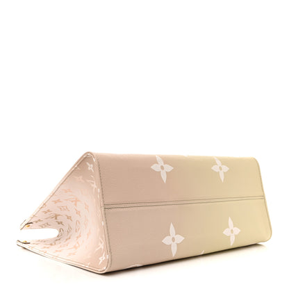 Louis Vuitton Monogram Giant Spring In The City Onthego MM Sunset Kaki 4 of 9