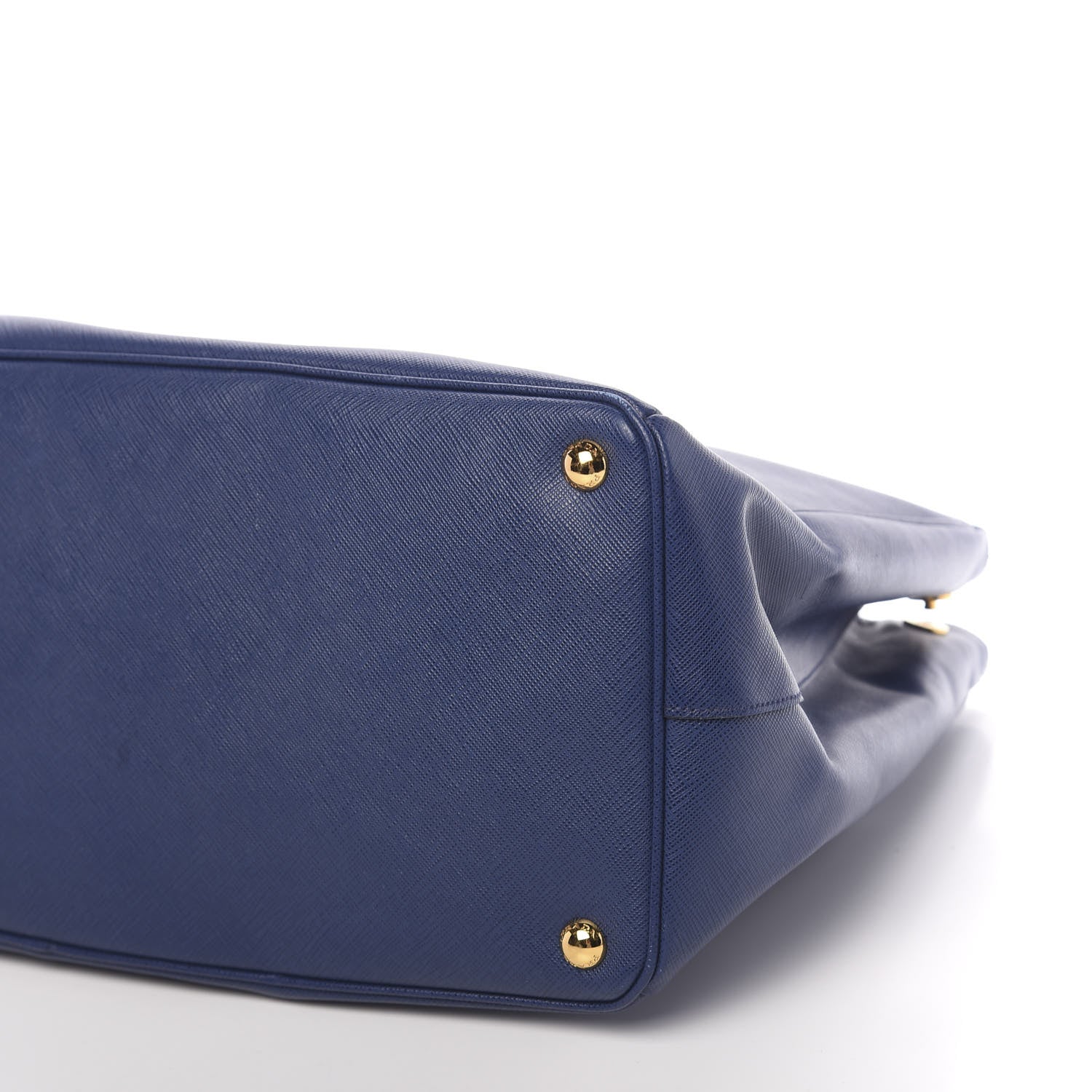 Prada Saffiano Lux Extra Large Galleria Double Zip Tote Bluette 10 of 10
