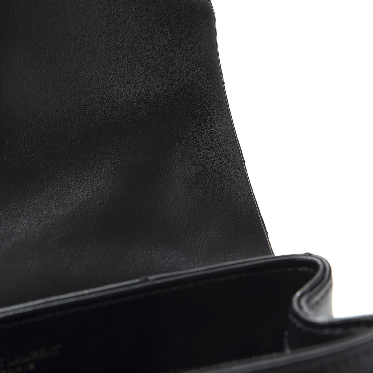 Calfskin Y Quilted Monogram Toy Loulou Crossbody Bag Black