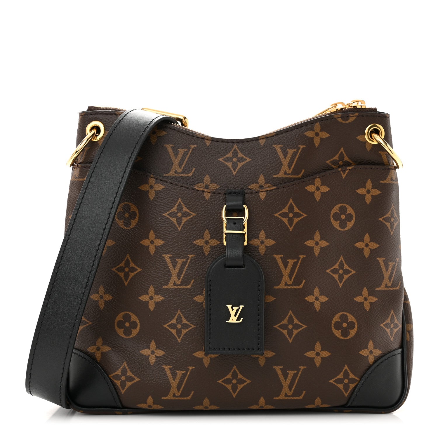 Louis Vuitton LOUIS VUITTON Monogram Odeon PM Black 1 of 9