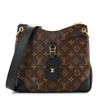 Louis Vuitton LOUIS VUITTON Monogram Odeon PM Black 1 of 9
