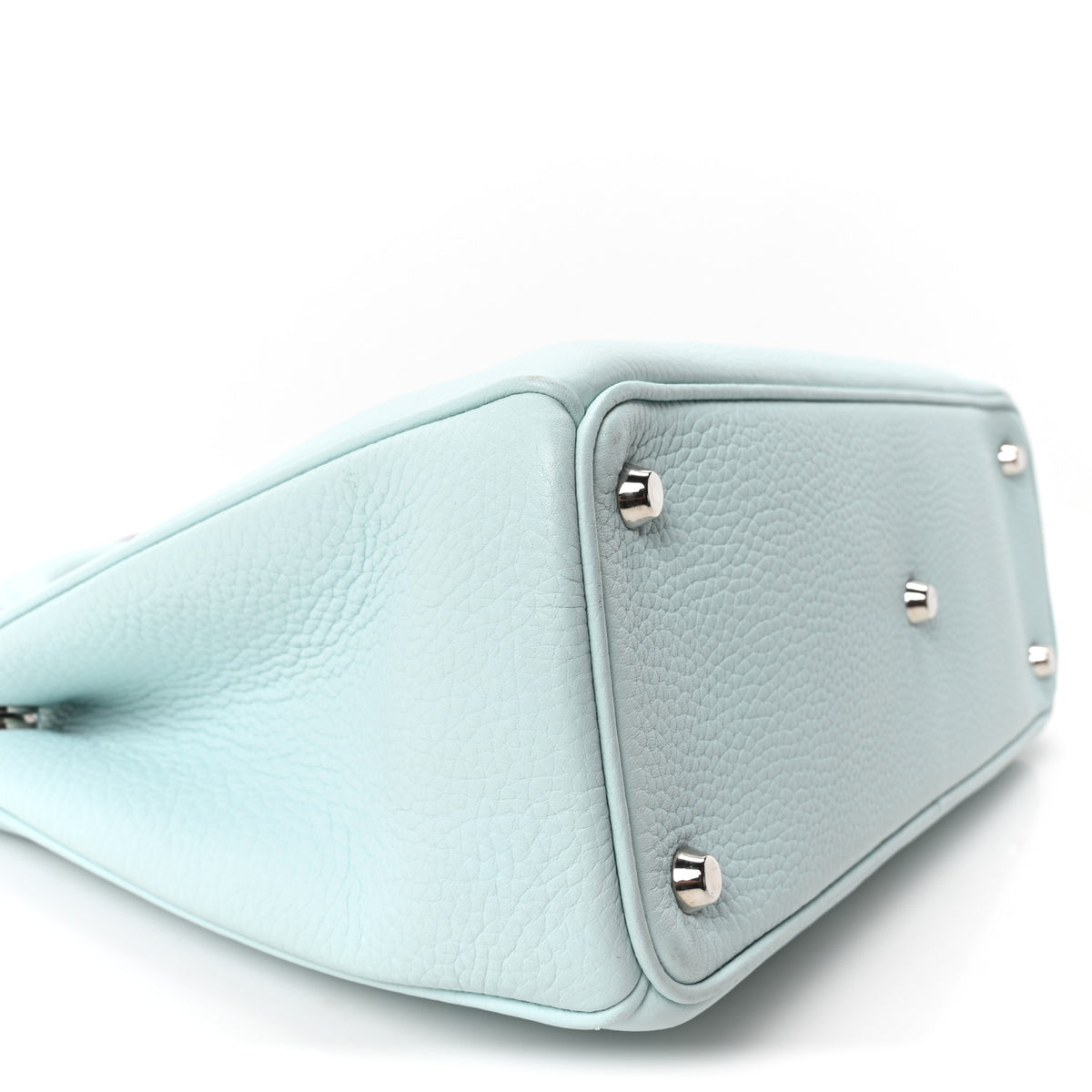 Christian Dior Bullcalf Medium Diorissimo Tote Light Blue 10 of 11