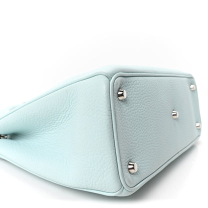 Christian Dior Bullcalf Medium Diorissimo Tote Light Blue 10 of 11