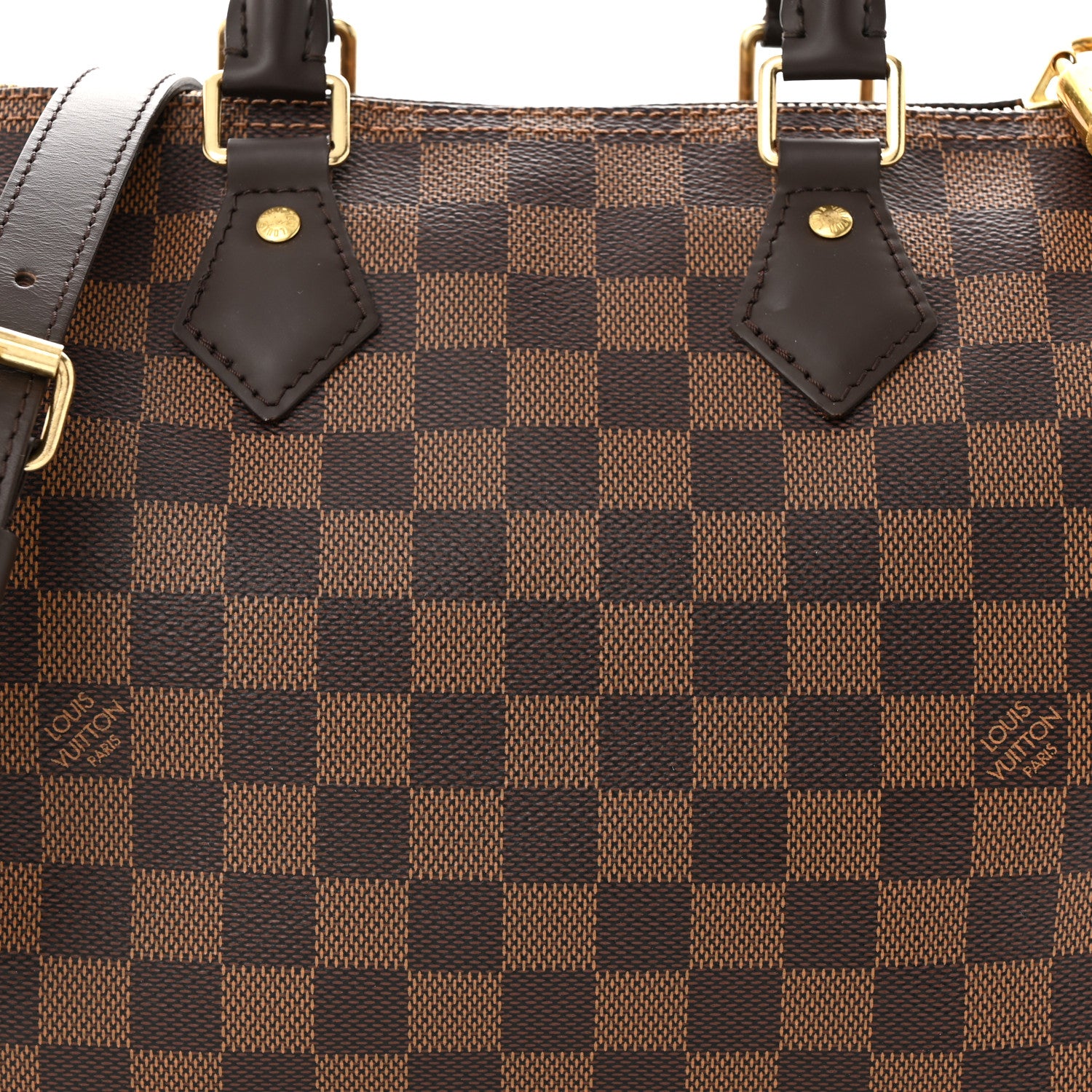 Louis Vuitton Damier Ebene Speedy Bandouliere 25 8 of 10
