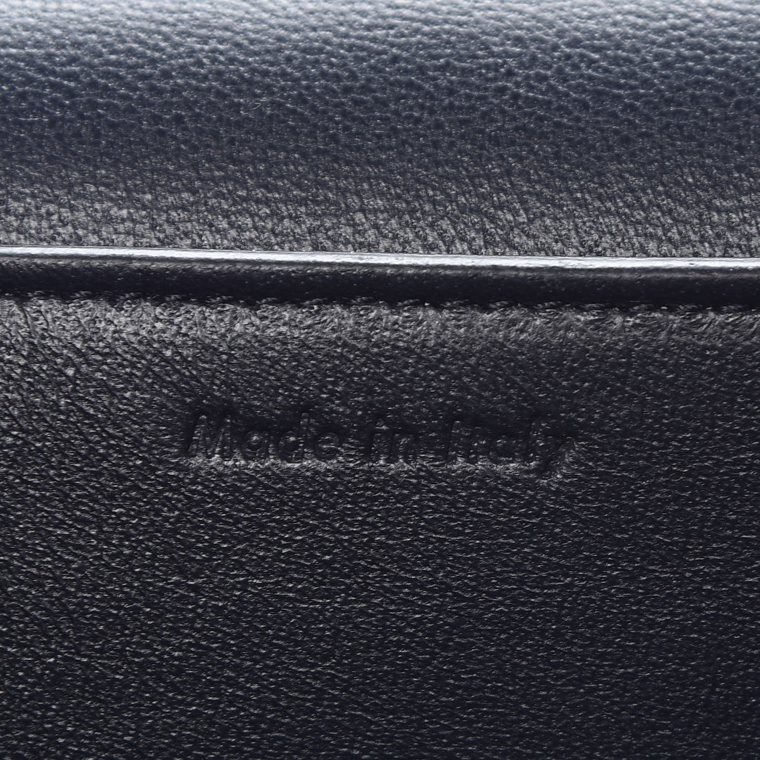 Celine Shiny Smooth Calfskin Medium Frame Shoulder Bag Dark Navy Claycourt 7 of 8