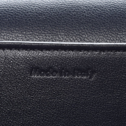 Celine Shiny Smooth Calfskin Medium Frame Shoulder Bag Dark Navy Claycourt 7 of 8