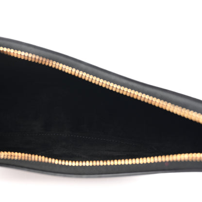 Celine Smooth Calfskin Medium Strap Ava Shoulder Bag Black 5 of 10