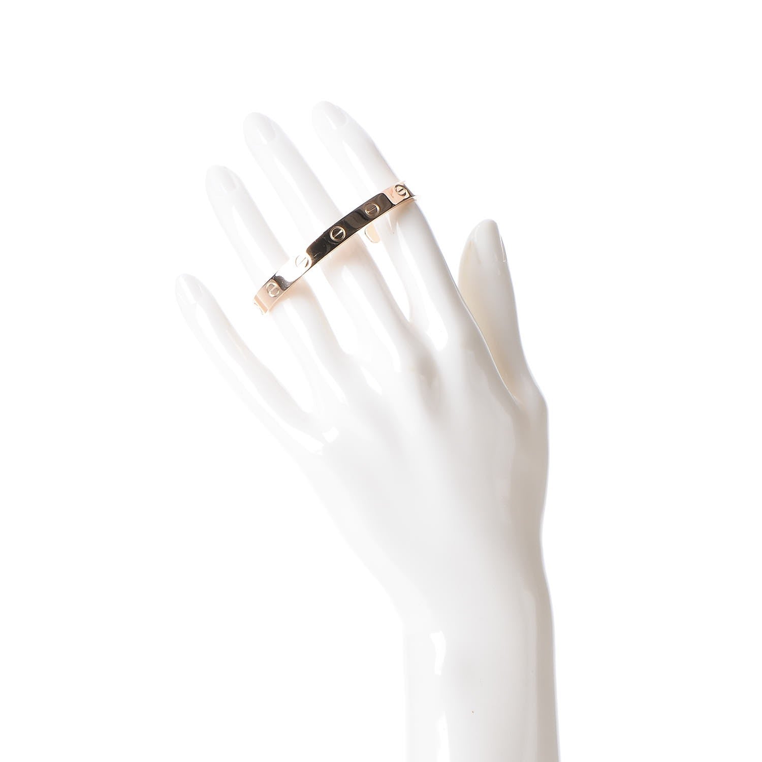 Cartier 18K Pink Gold LOVE Cuff Bracelet 16 2 of 7
