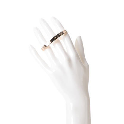 Cartier 18K Pink Gold LOVE Cuff Bracelet 16 2 of 7
