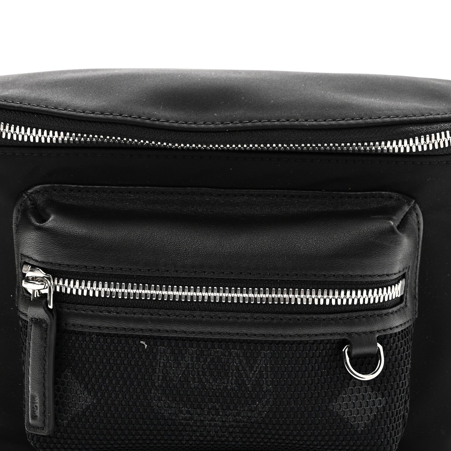 MCM Nylon Fursten Medium Belt Bag Black 7 of 9