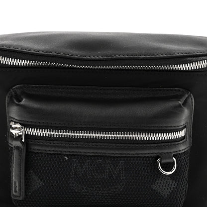 MCM Nylon Fursten Medium Belt Bag Black 7 of 9