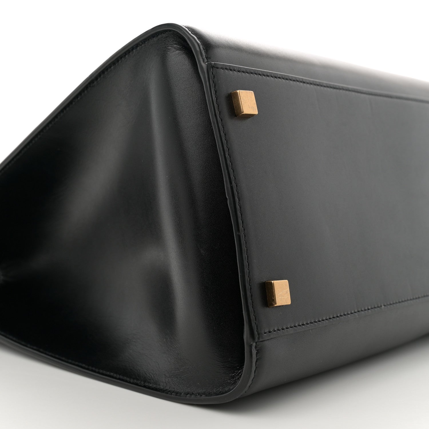 Saint Laurent Calfskin Medium Manhattan Shopper Tote Black 9 of 10