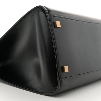 Saint Laurent Calfskin Medium Manhattan Shopper Tote Black 9 of 10