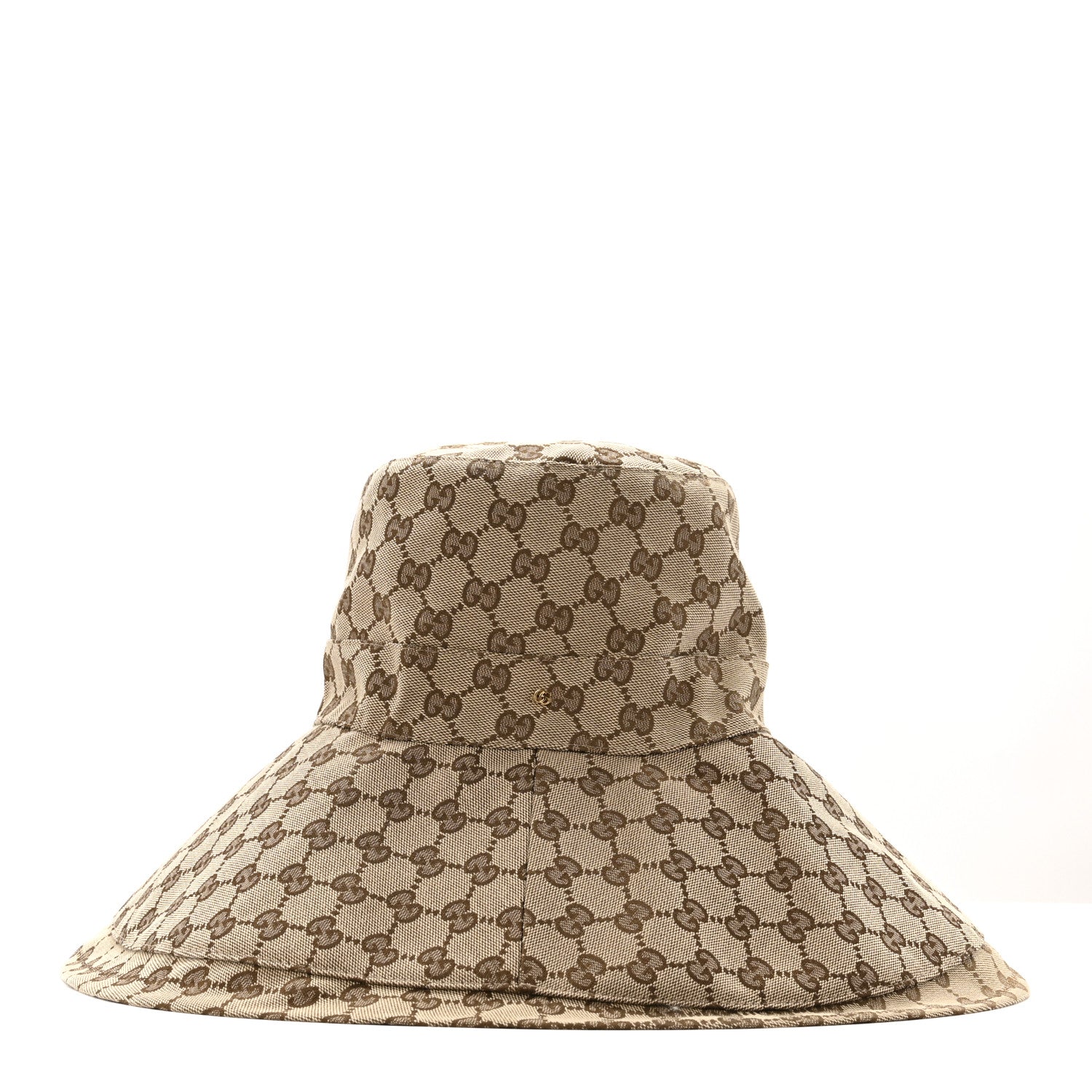 Gucci Monogram Wide Brim Hat L Beige 4 of 11