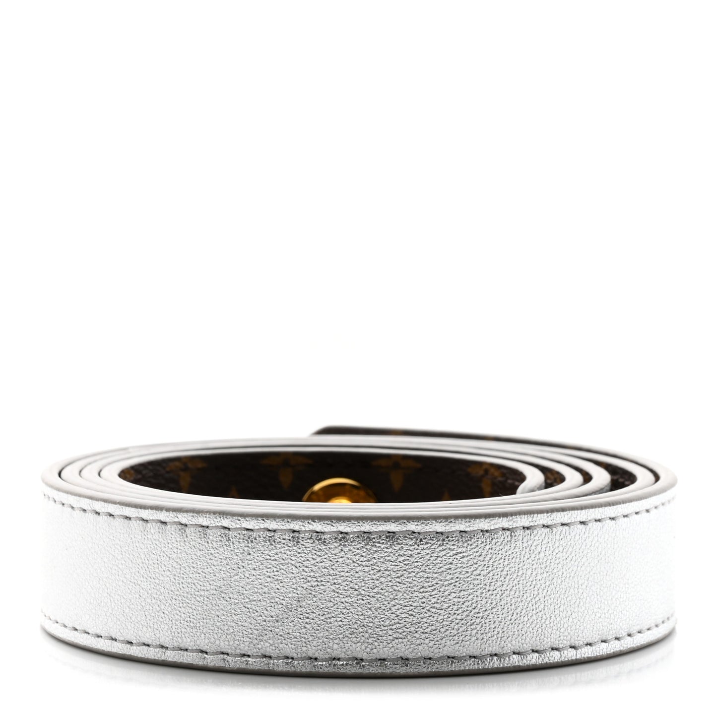 Monogram 25mm Tie the Knot LV Belt 90 36 Silver