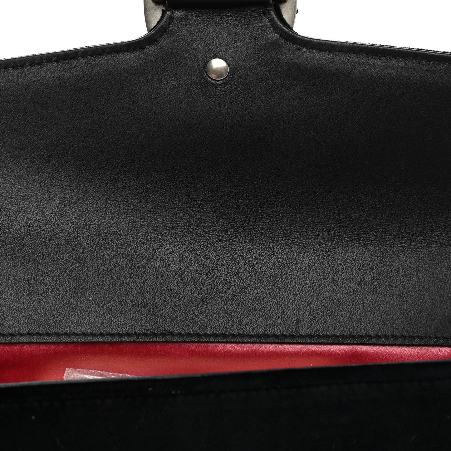Velvet Dionysus Clutch Black