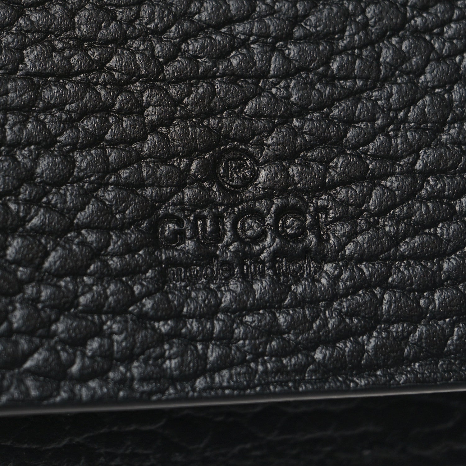 Gucci Dollar Calfskin GG Supreme Monogram GG Marmont 6 Key Holder Case Black Beige Ebony 6 of 7