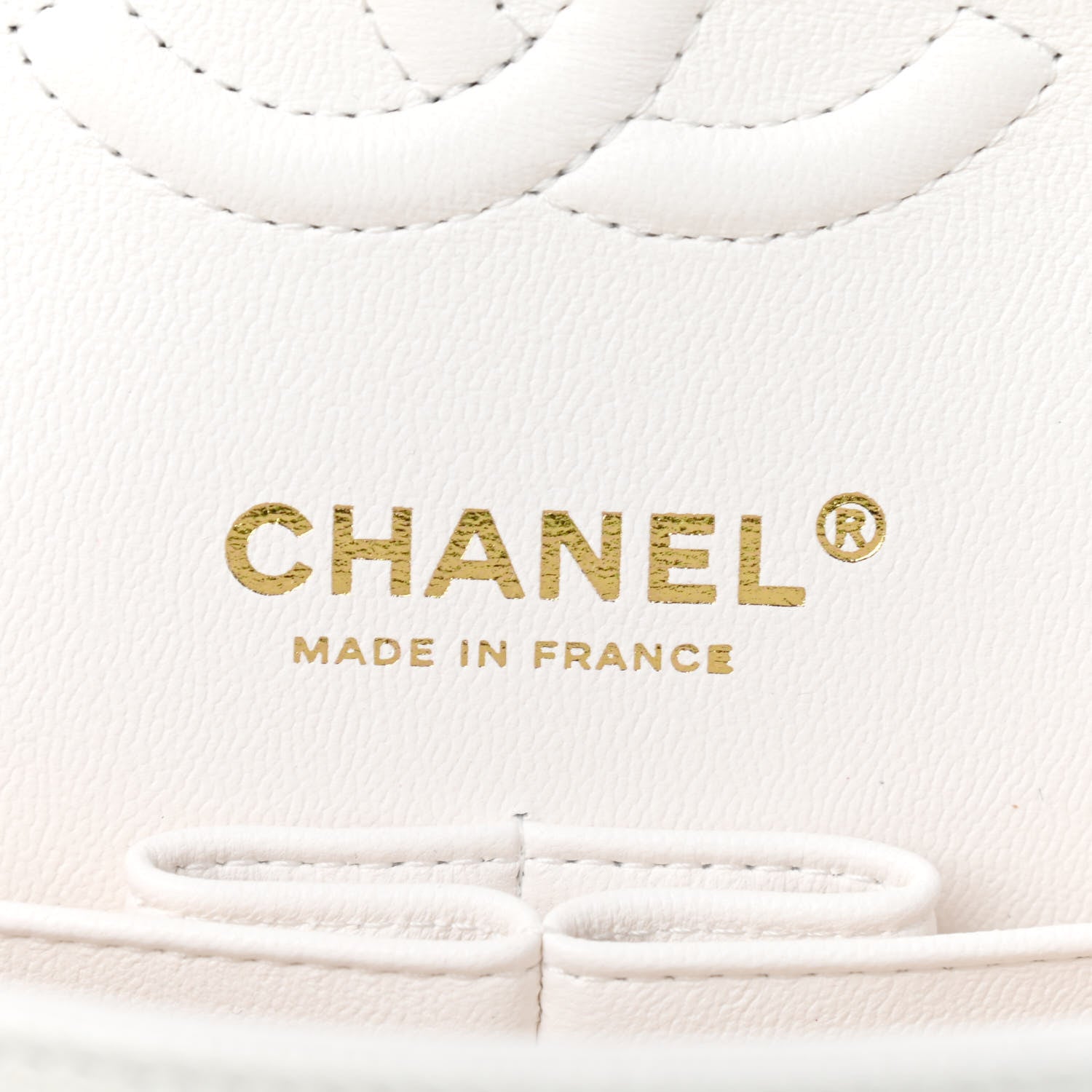 Chanel Caviar Quilted Small Double Flap White 6 of 11