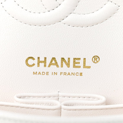 Chanel Caviar Quilted Small Double Flap White 6 of 11
