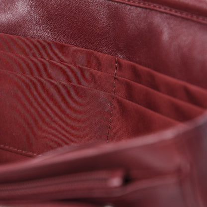 Chanel Lambskin Quilted Single Flap Red 9 of 13