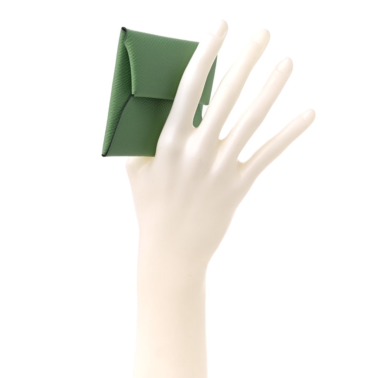 Hermes Epsom Bastia Coin Purse Vert Criquet 2 of 7