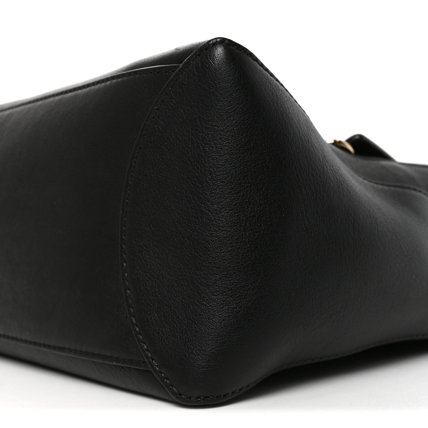 Calfskin Medium Faye Day Shoulder Bag Black
