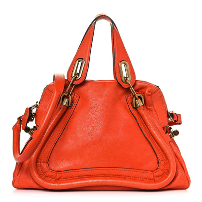 Chloe Calfskin Medium Paraty Orange Mechanic 1 of 14