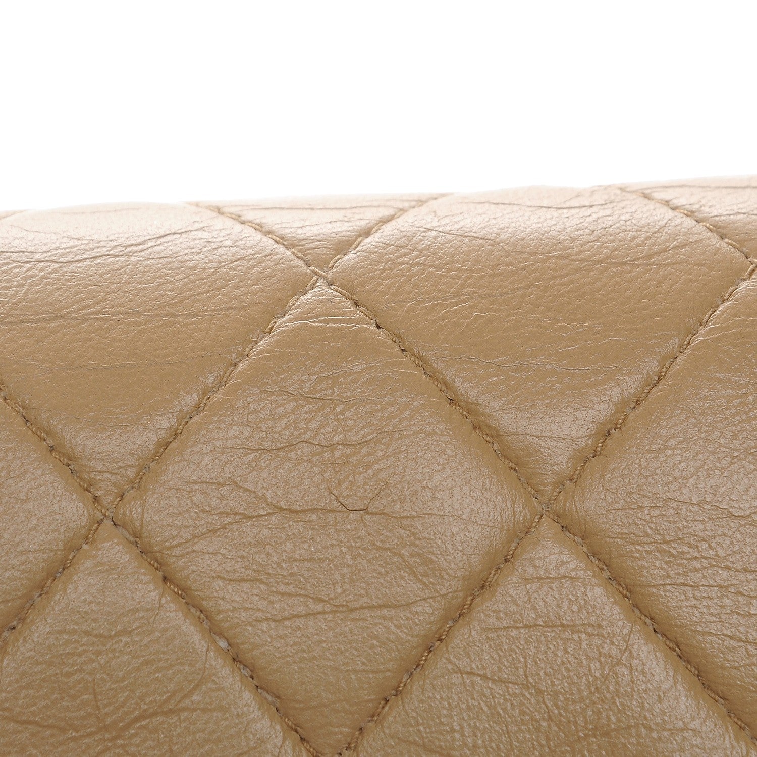 Chanel Lambskin Quilted Mini Square Flap Beige 11 of 11