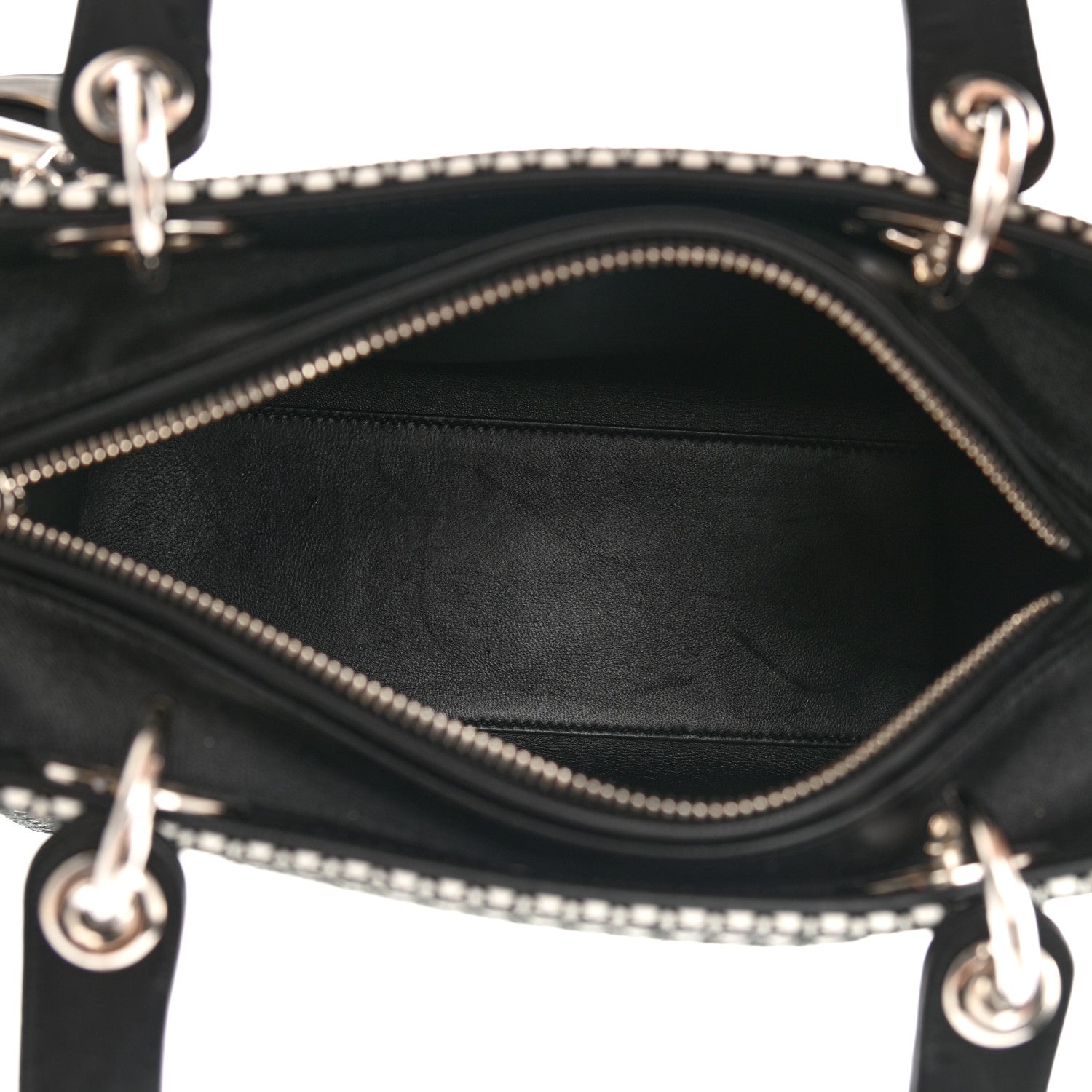 Christian Dior Micro-Cannage Smooth Calfskin Medium Lucky Badges Lady Dior Multicolor 5 of 13
