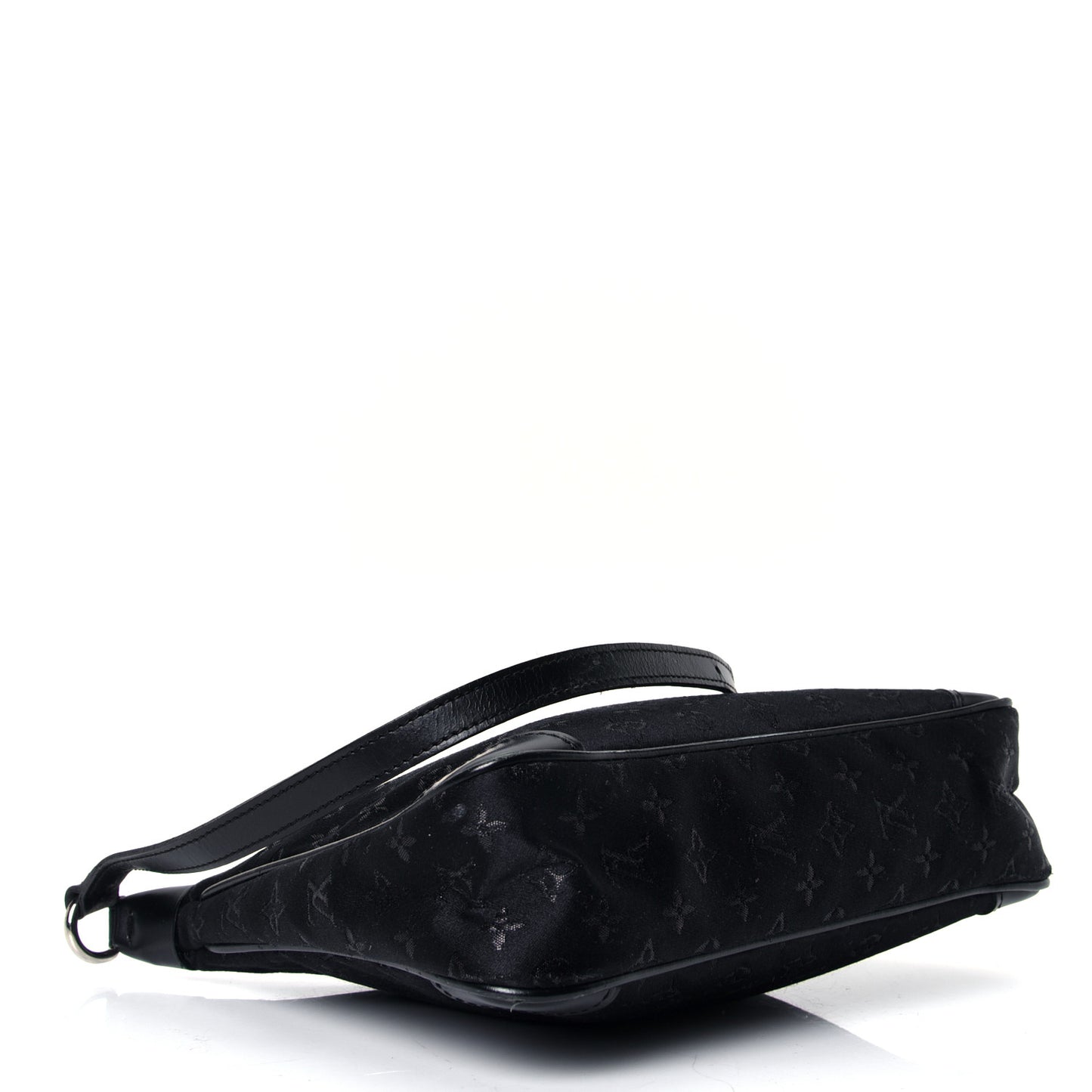 Satin Monogram Little Boulogne Black