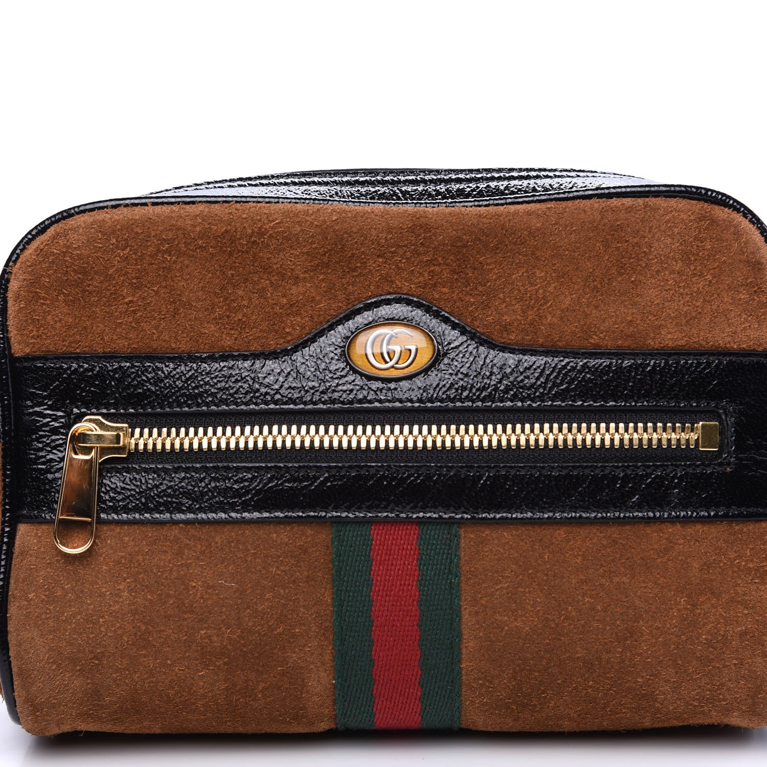 Gucci Suede Small Ophidia Belt Bag 75 30 Brown 8 of 8