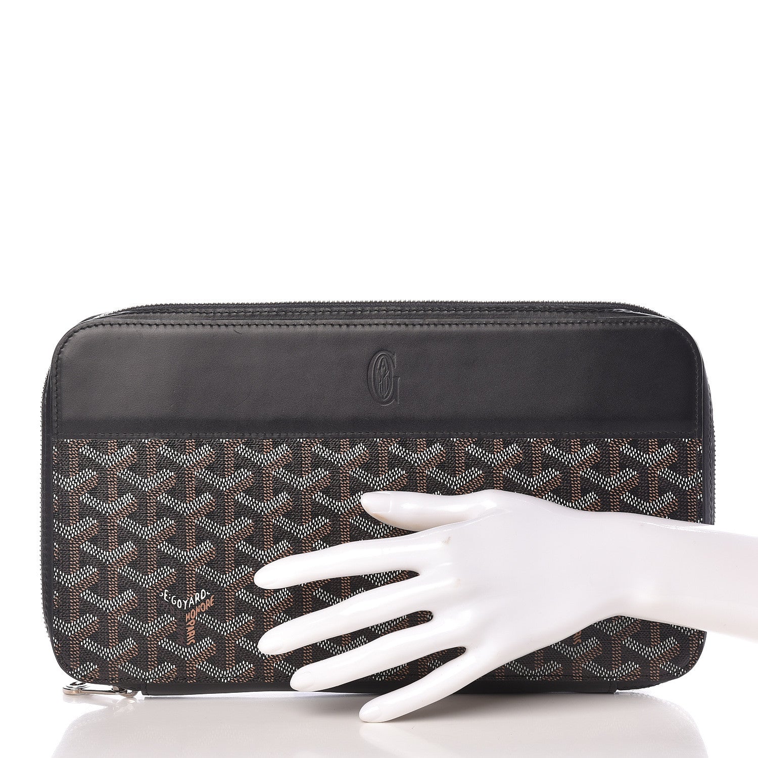 Goyard Goyardine Opera Wallet Black 2 of 8