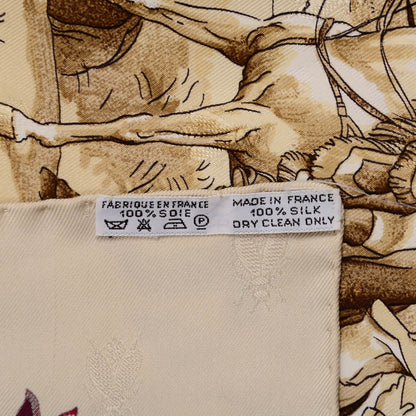 Hermes Silk Napoleon Scarf 90 7 of 7