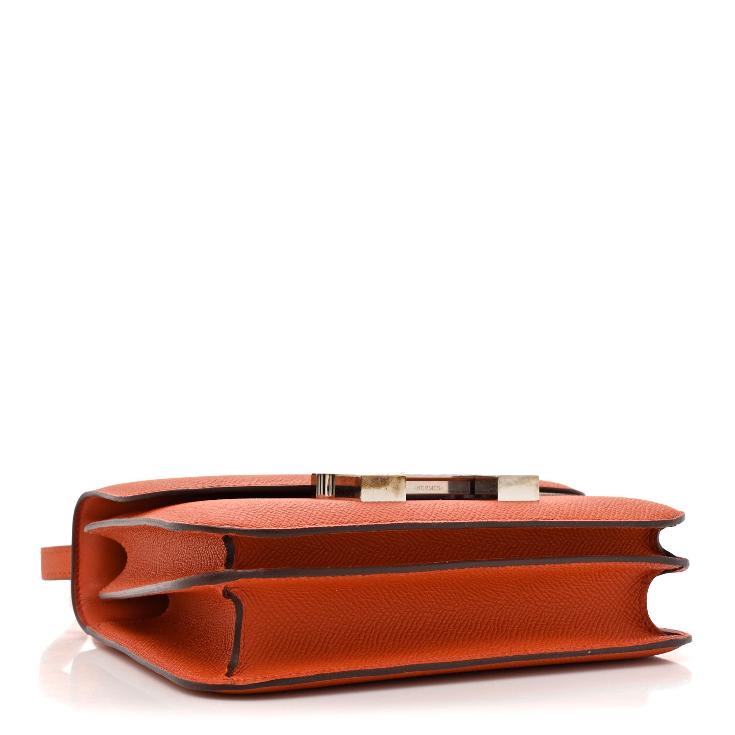 Hermes Epsom Enamel Constance 18 Terre Battue Rose Confetti 4 of 13