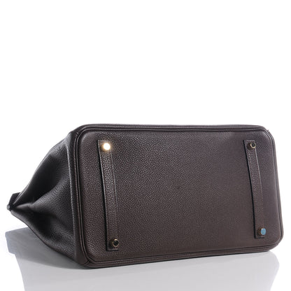 Hermes Togo Birkin 35 Chocolate 4 of 10